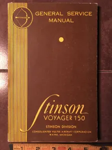 Original Stinson Voyager 150 Service Manual